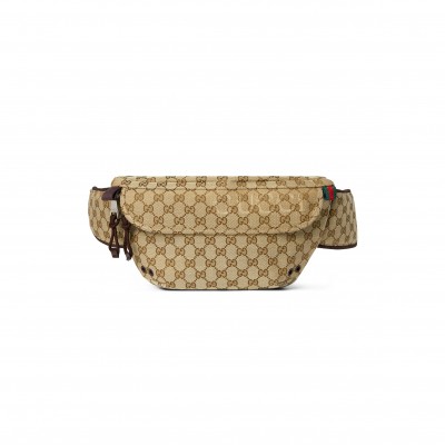 GUCCI GG CANVAS LARGE BELT BAG 804262 (32*17*5cm)